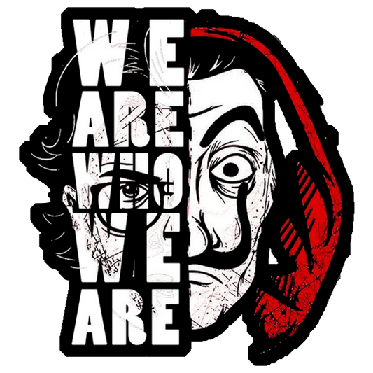 Money Heist Identity Premium Vinyl Stickers