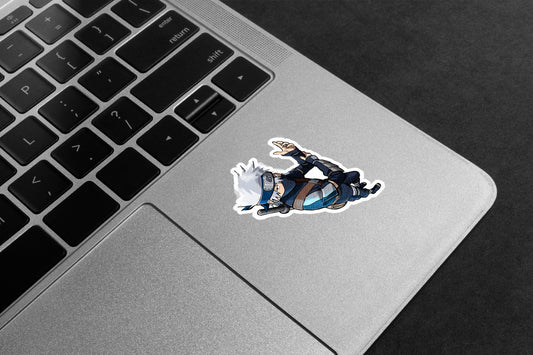 Kakashi Hatake (Aeriel View)Premium Vinyl Stickers
