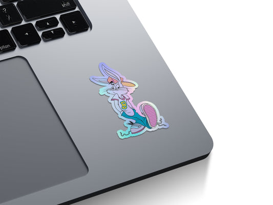 Bugs Bunny Street Style Holographic Stickers