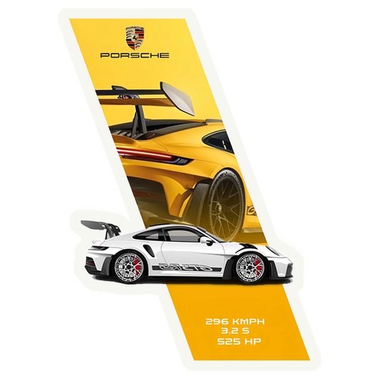 Porsche Aesthetic Premium Vinyl Stickers