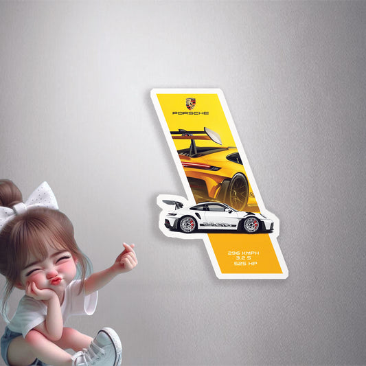 Porsche Aesthetic Premium Vinyl Stickers