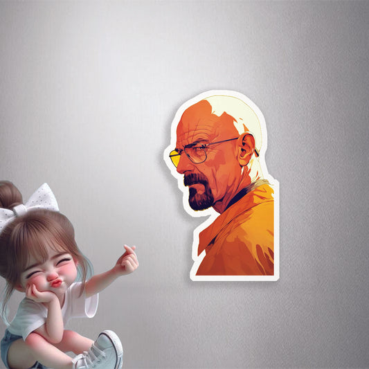 Walter White Premium Vinyl Stickers