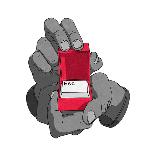 Escape Ring Premium Vinyl Stickers