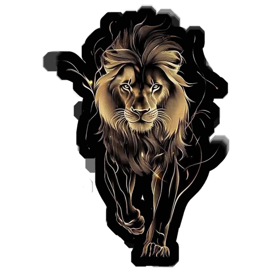 Golden Lion Premium Vinyl Stickers
