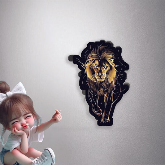 Golden Lion Premium Vinyl Stickers