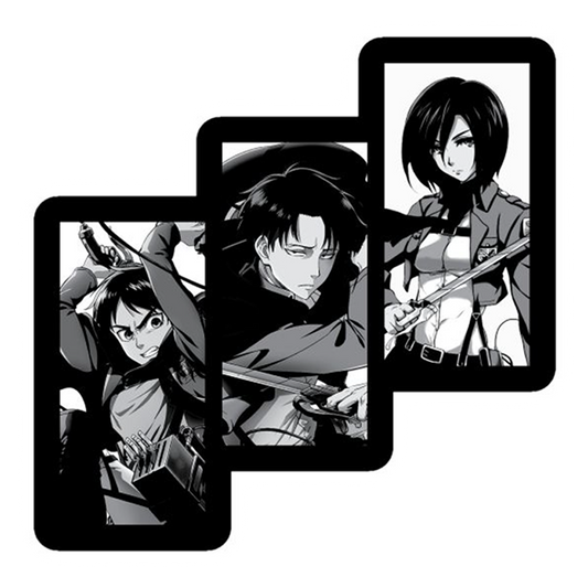 Attack on Titan team capt Levi Premium Vinyl Sticker
