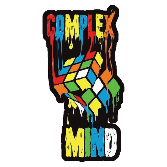 Complex Mind Rubik's Cube Premium Vinyl Stickers