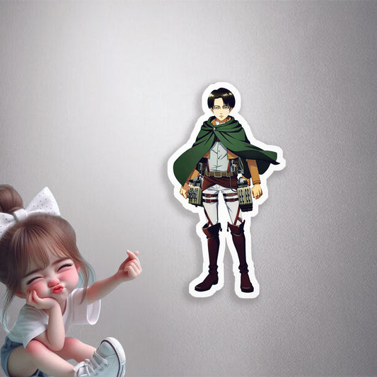 Cool capt. Levi Premium Vinyl Stickers
