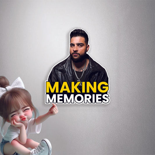 Karan Aujla Making Memories Premium Vinyl Stickers