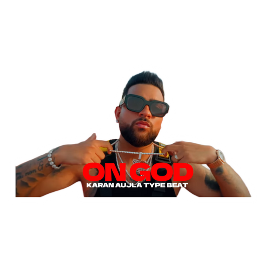 Karan Aujla On God Premium Vinyl Stickers