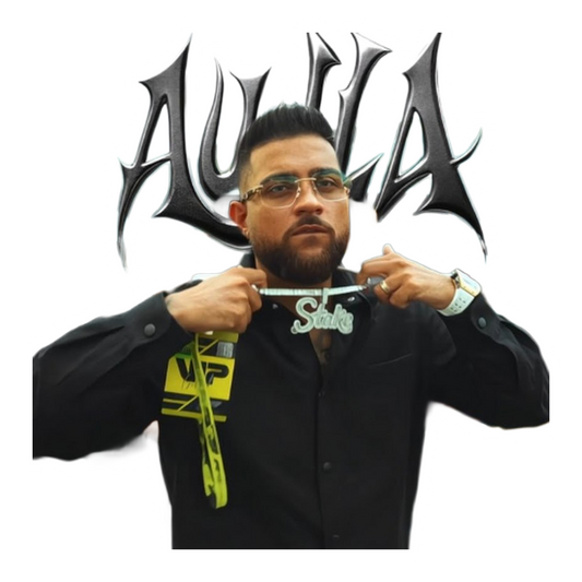 Karan Aujla Bad A$$ Looks Premium Vinyl Stickers