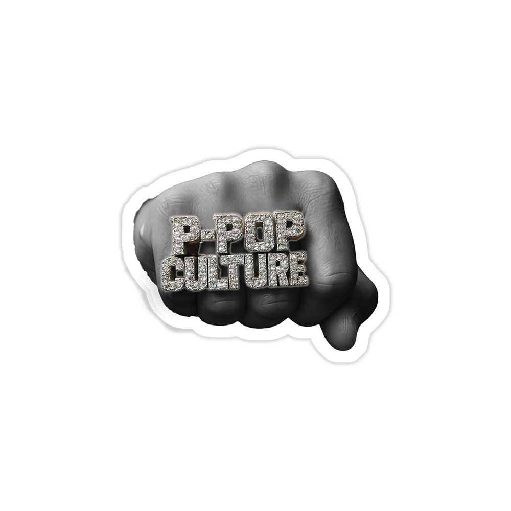 p-pop culture Sticker