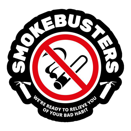 Smokebusters No Smoking Premium Vinyl Stickers