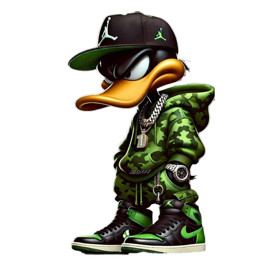 Daffy Duck Street Swag Premium Vinyl Stickers