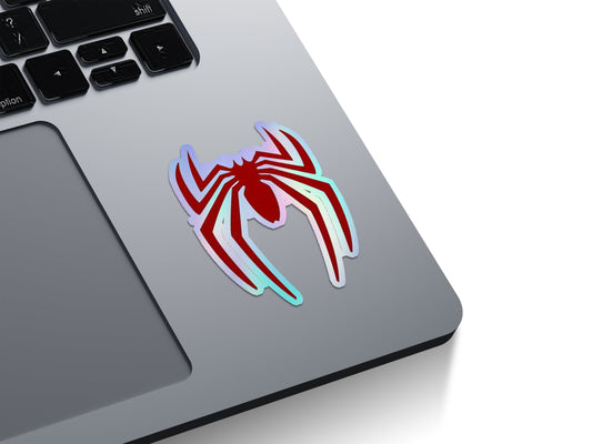 Spider-Man Emblem Holographic Stickers