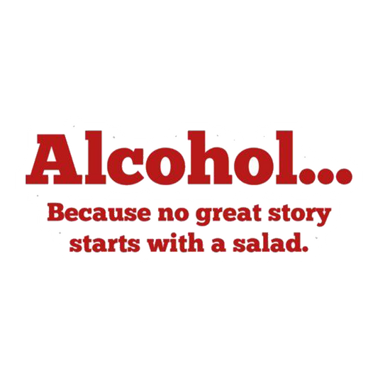 Alcohol Great Story Premium Vinyl Stickers