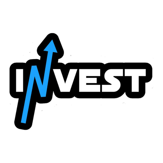 Invest Growth Arrow Premium Vinyl Stickers