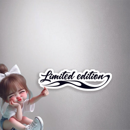 Limited Edition Flame Premium Vinyl Stickers