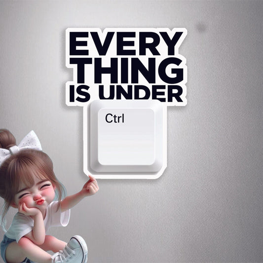 Everything Under Control Premium Vinyl Stickers