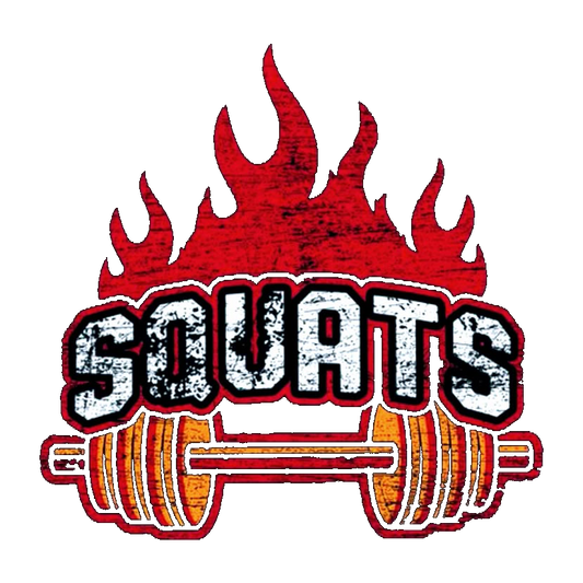 Squats On Fire Premium Vinyl Stickers