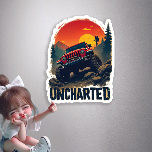Uncharted Adventure Premium Vinyl Stickers