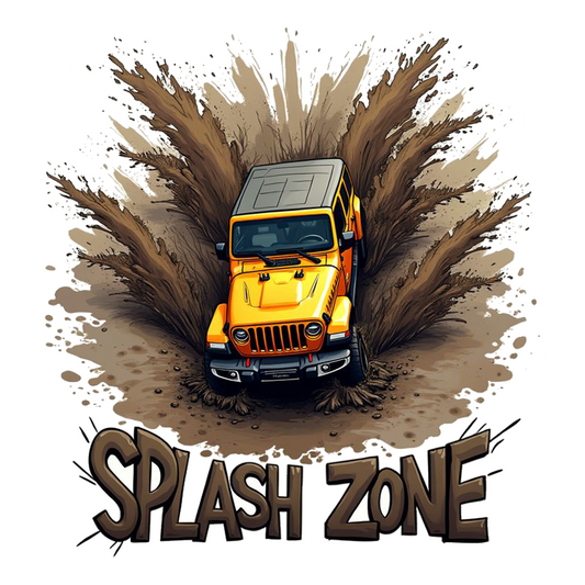 Splash Zone Off-Road Premium Vinyl Stickers