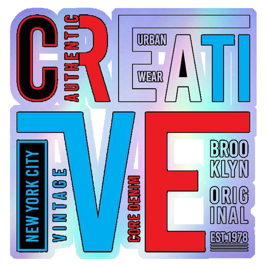 Good Vibes Only Holographic Stickers