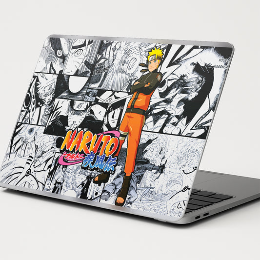 Manga Panel Naruto Laptop Skin
