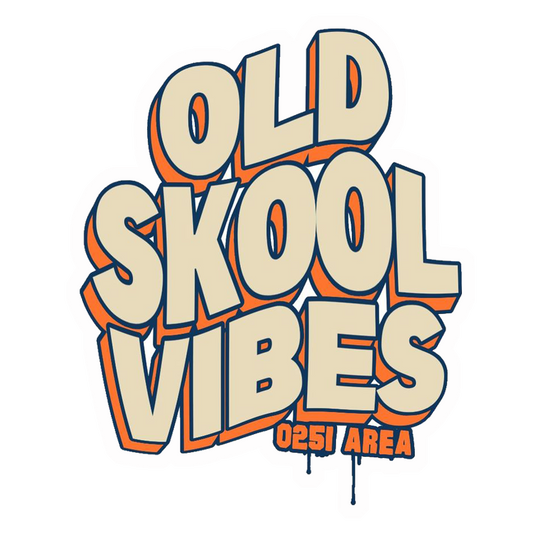 Old Skool Vibes Premium Vinyl Stickers