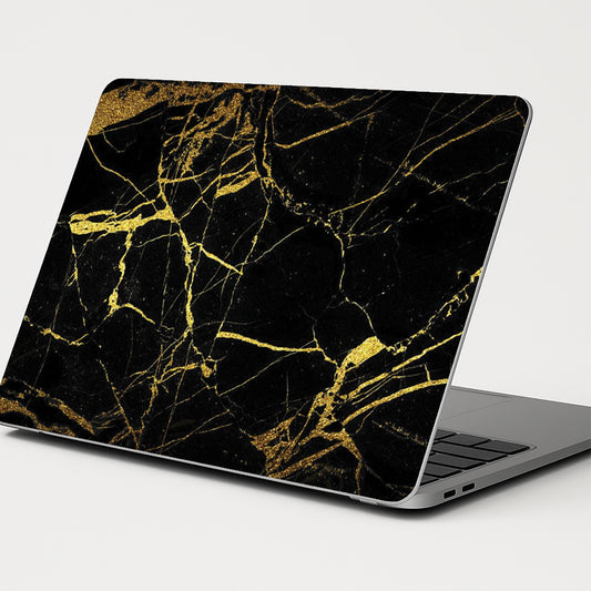 Golden Vein Marble Laptop Skin