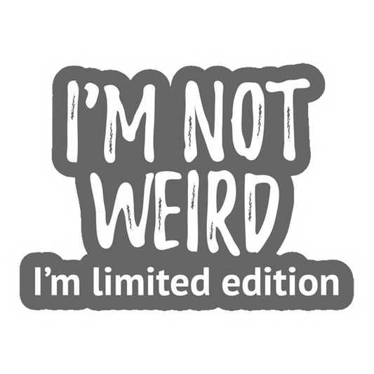 I'm Limited Edition Premium Vinyl Stickers