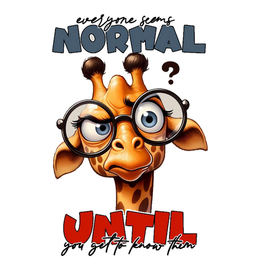 Everyone Seems Normal Premium Vinyl Stickers