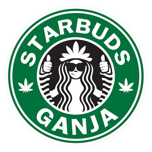 Starbuds Ganja Premium Vinyl Stickers