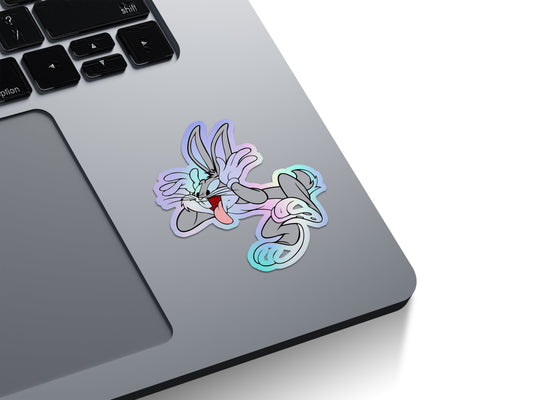 Classic Bugs Bunny Holographic Stickers