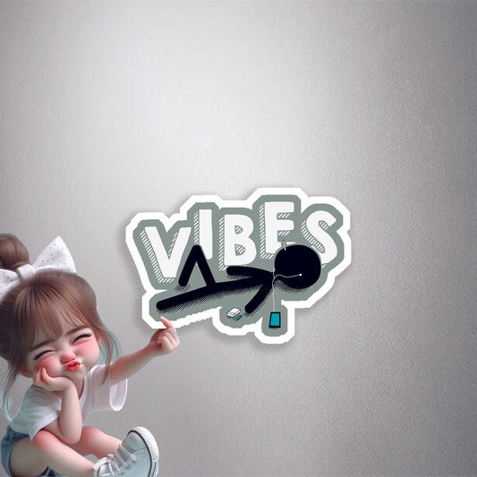 Chill Vibes Premium Vinyl Stickers