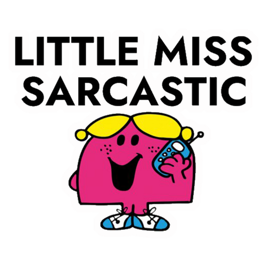 Little Miss Sarcastic Premium Vinyl Stickers