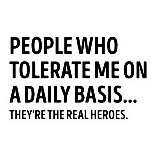 The Real Heroes Premium Vinyl Stickers