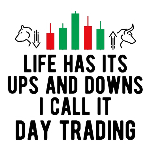 I Call It Day Trading Premium Vinyl Stickers