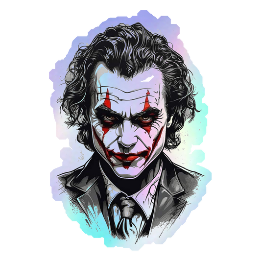 Joaquin Phoenix Joker Holographic Stickers