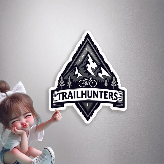 Trailhunters Mountain Bike Premium Vinyl Stickers