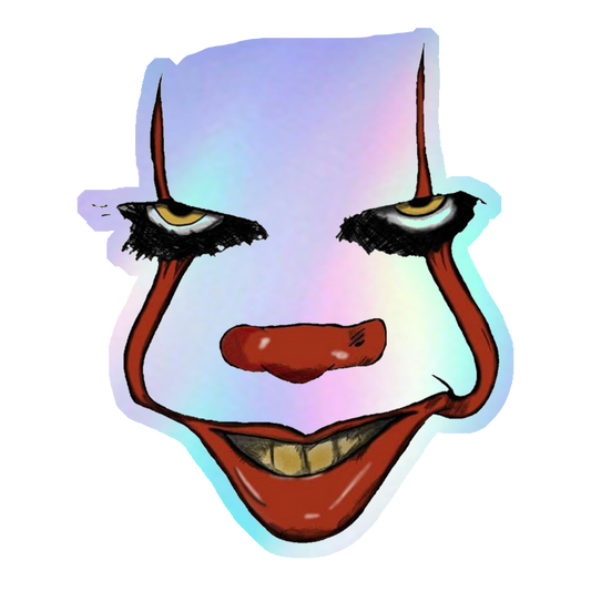 Pennywise The Clown Holographic Stickers