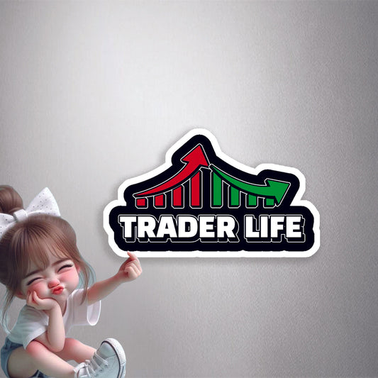 Trader Life Premium Vinyl Stickers