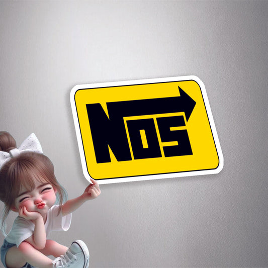 NOS Logo Premium Vinyl Stickers