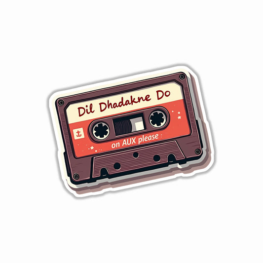 Dil Dahkane Do On Aux Bumper Sticker