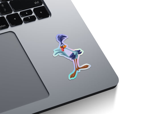 Road Runner Holographic Stickers