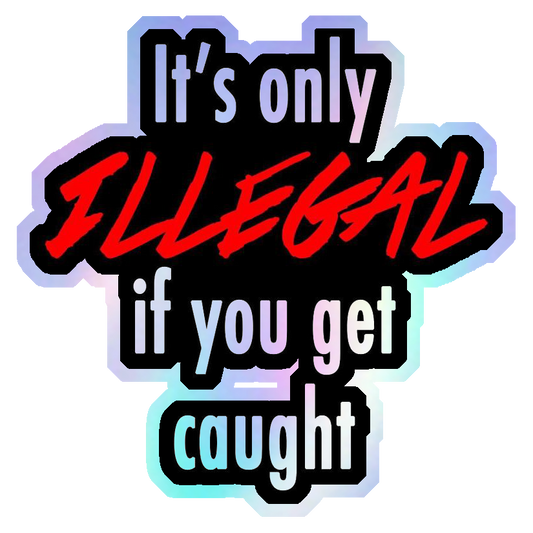 Who Rules The Hill Holographic Stickers