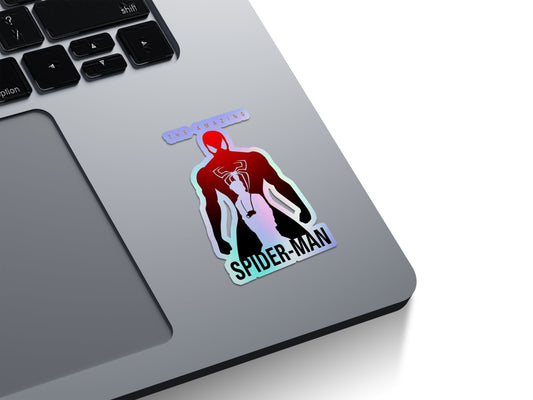 The Amazing Spider-Man Silhouette Holographic Stickers