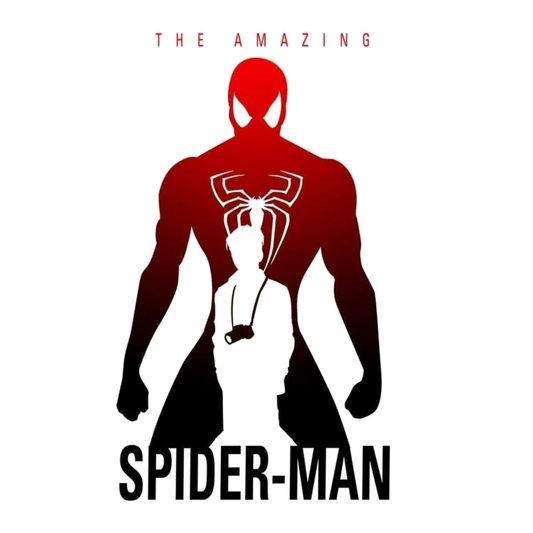 The Amazing Spider-Man Silhouette Premium Vinyl Stickers