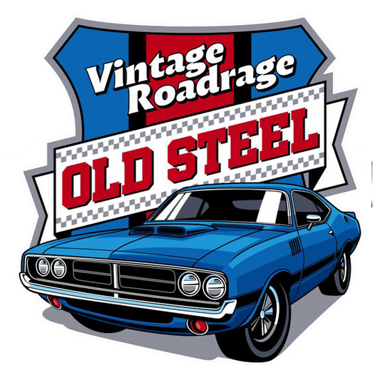Old Steel Bumper Sticker