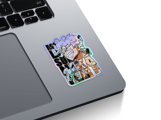 Monkey D. Luffy Gear 5 Holographic Stickers